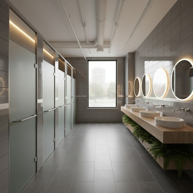 Industrial Bathroom Renovation in Boulder, CO